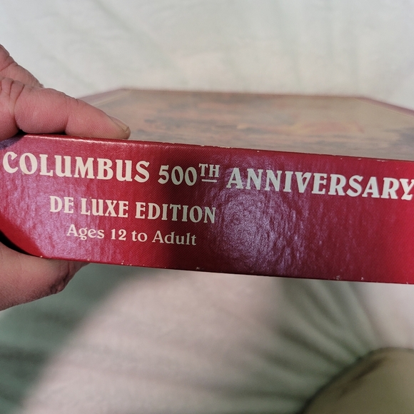 Vintage Christopher Columbus puzzle of Columbus Taking Possession - Picture 8 of 12